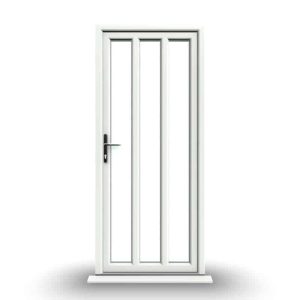 London - White Double Glazed uPVC Door Supply Only