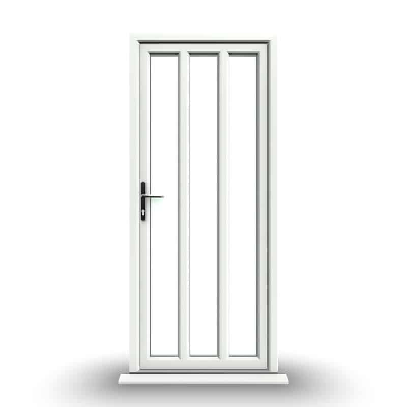 London - White Double Glazed uPVC Door Supply Only
