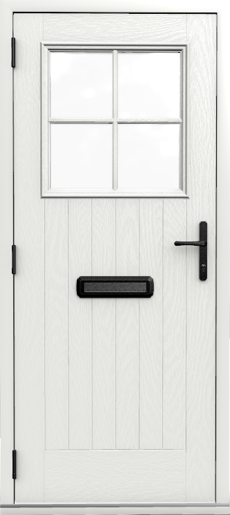 Merion 4 Grid Farmhouse Premium Clay Premium On White - Image 2