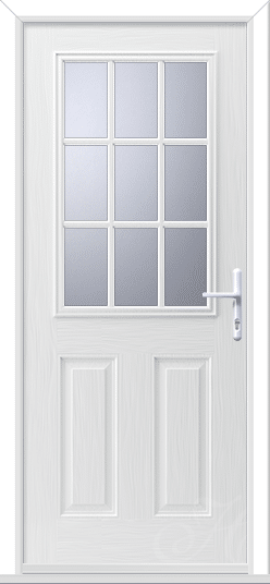 Mulsanne 1 Georgian Bar GRP Composite Door