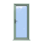 Norwich - Chartwell Green Fully Glazed uPVC Door Supply Only