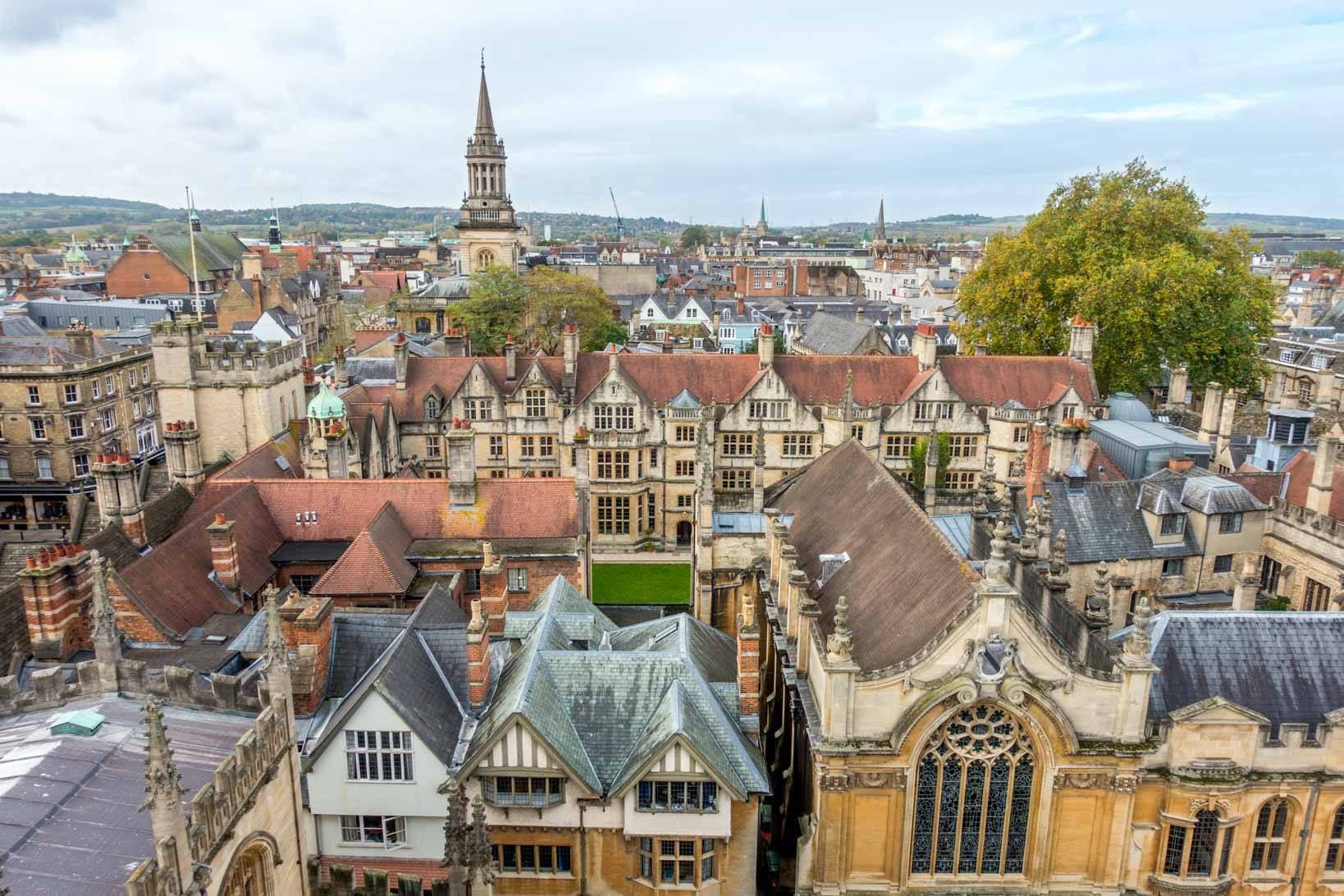 Oxford City in england