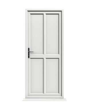 Peterborough - White Panel uPVC Door Supply Only