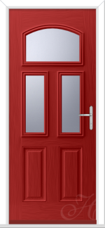 Red Alpine 3 GRP Composite Door