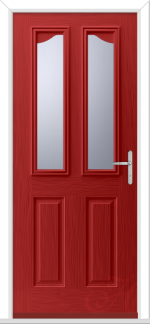 Red Aprilla 2 GRP Composite Door