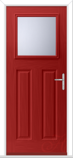 Red Capri 1 GRP Composite Door