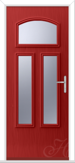Red Mustang 3 GRP Composite Door
