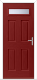 Red Sorpasso 1 GRP Composite Door