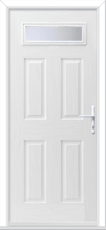 White Sorpasso 1 GRP Composite Door