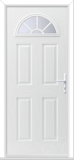 Tuscan 1 Geo Bar GRP Composite Door