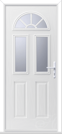 Tuscan 3 Geo Bar GRP Composite Door