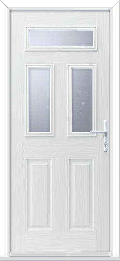 White Sorpasso 3 GRP Composite Door