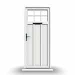 York - White Double Glazed uPVC Door Astragal Bar Supply Only