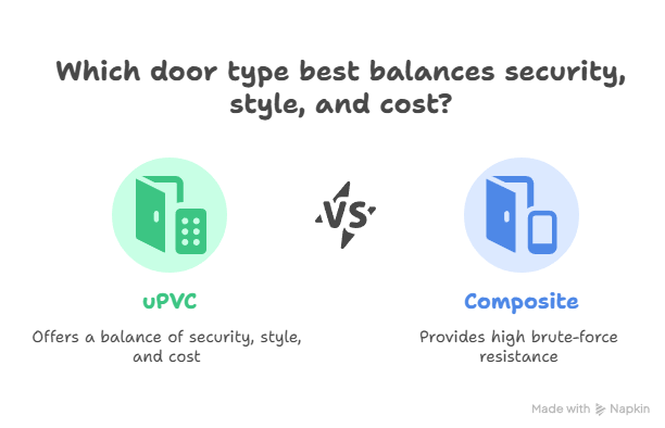 uPVC Door Security Features