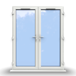 uPVC French Door Open Out 1695 x 2123