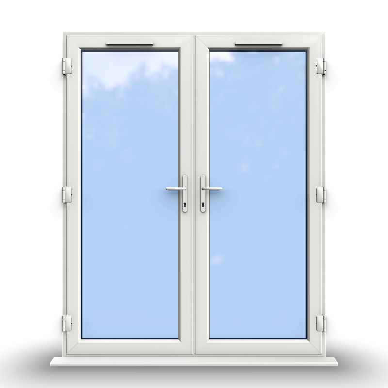 uPVC French Door Open Out 1695 x 2123